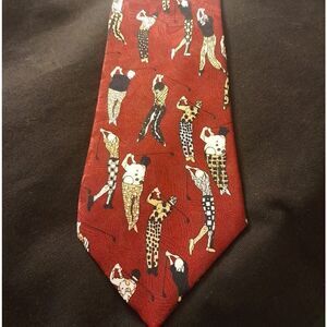 NWT Sky Bend Country Club Golf Tie